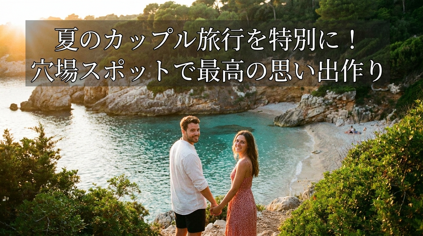夏のカップル旅行を特別に！穴場スポットで最高の思い出作り